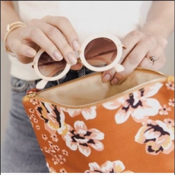 Rachel Pally Floral Reversible Fold Over Clutch - Picture 7 of 11